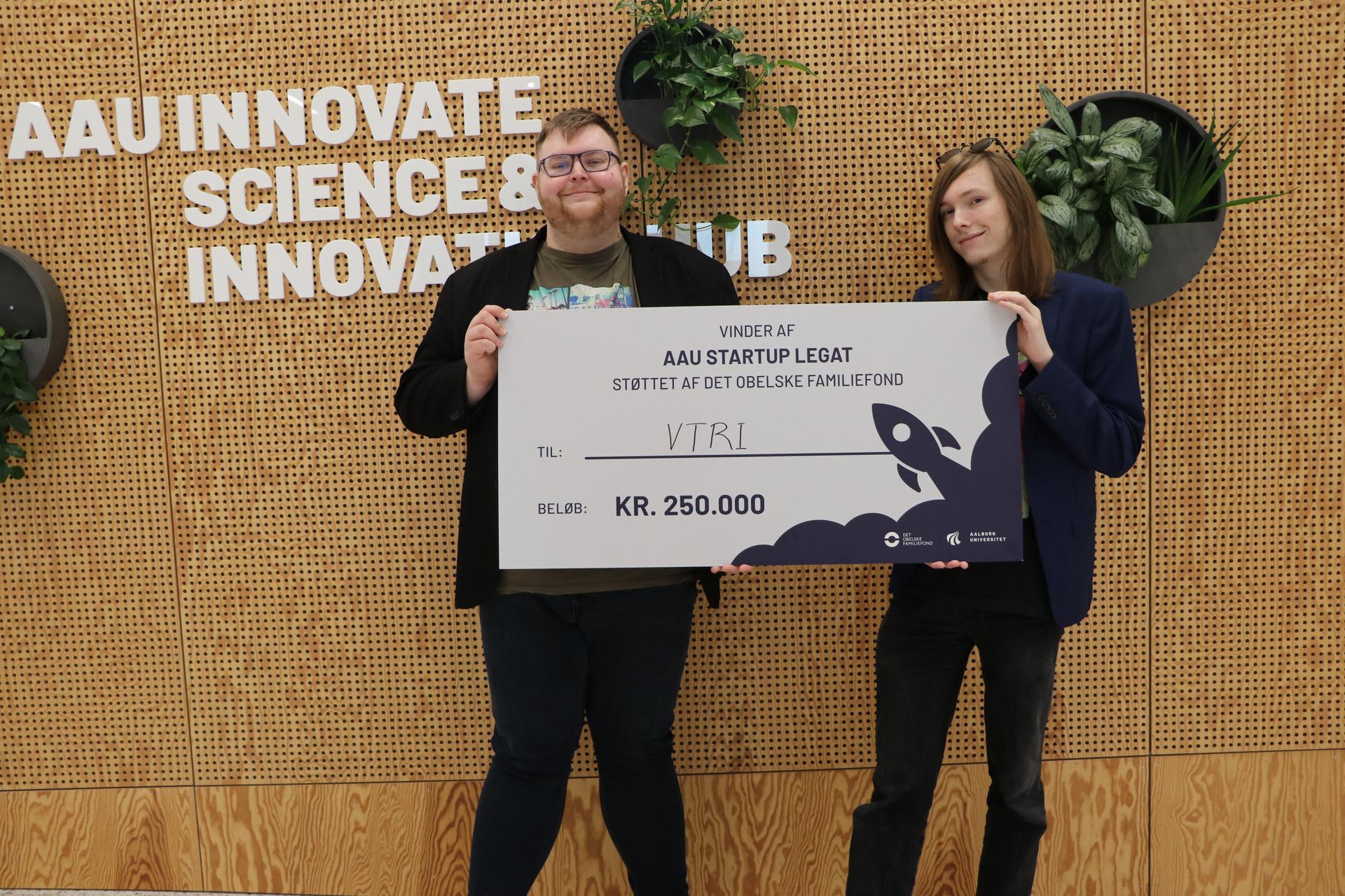 VTRI receives the AAU Startup Grant VTRI receives the AAU Startup Grant
